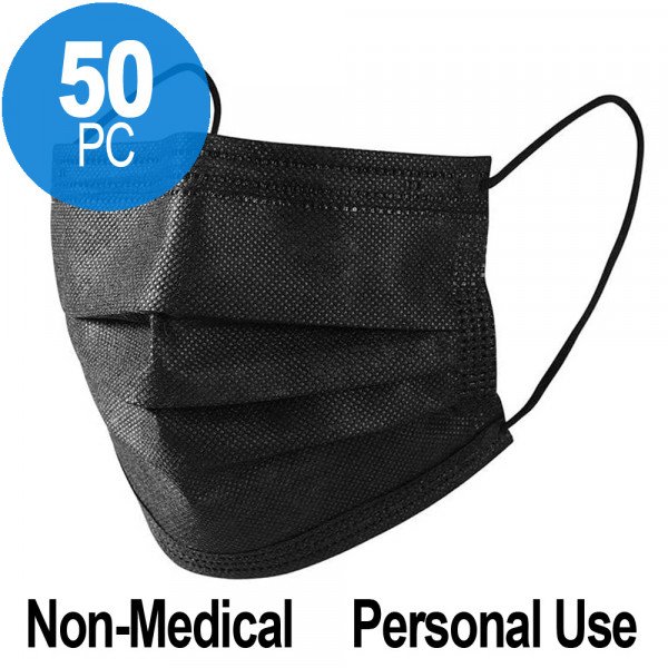 Wholesale Personal Disposable Protection Cover Black (50PC Per Package Black) [Call for Pricing]